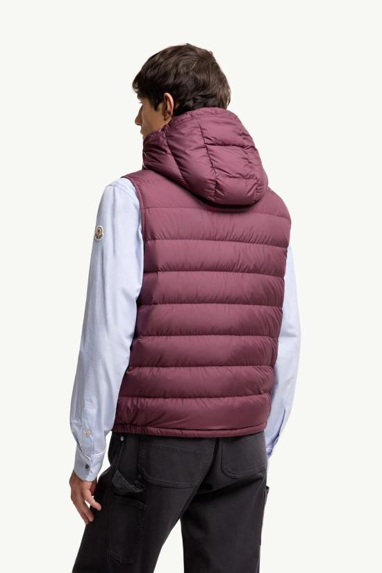 26SS 몽클레어 베스트 L10911A00019597X2 464 DARK RED - MONCLER