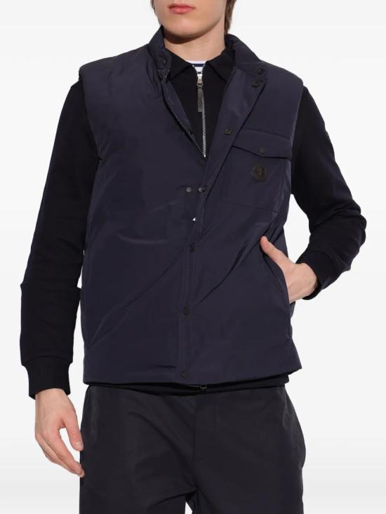 25FW 몽클레어 베스트 L10911A00055597Y3 742 NAVY - MONCLER