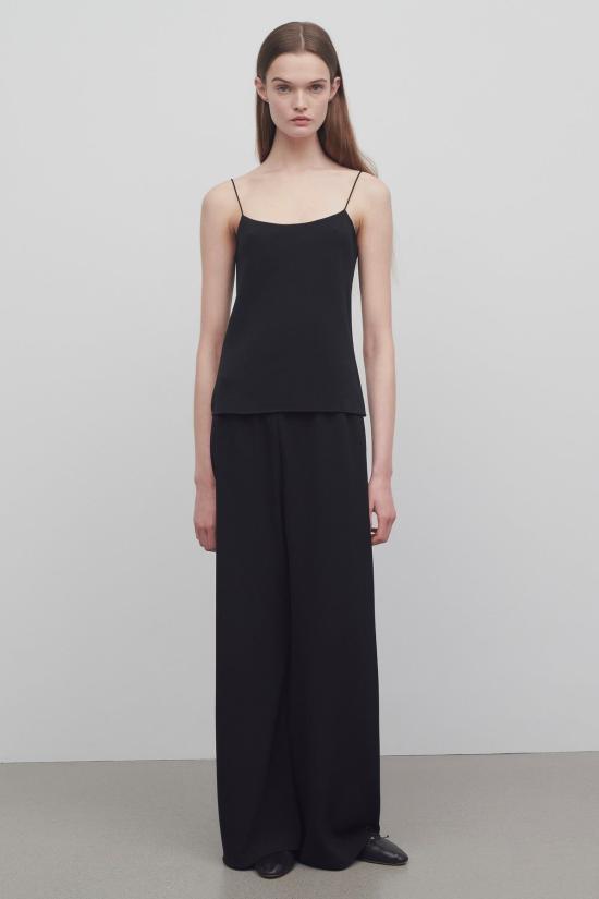 26SS 더로우 스트레이트 팬츠 1766W1968 BLK BLACK - THE ROW