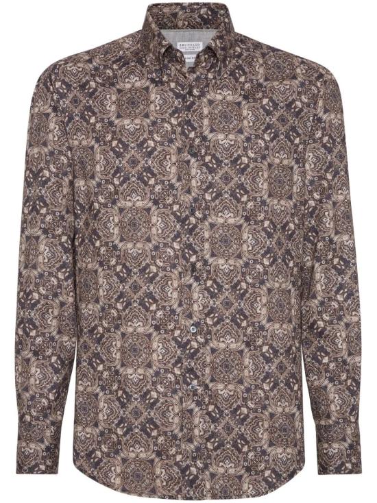 26SS 브루넬로 쿠치넬리 긴팔 셔츠 MM6911716 C010