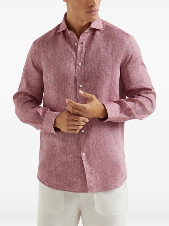 26SS 브루넬로 쿠치넬리 이지 핏 셔츠 MM6840627 C151 - BRUNELLO CUCINELLI