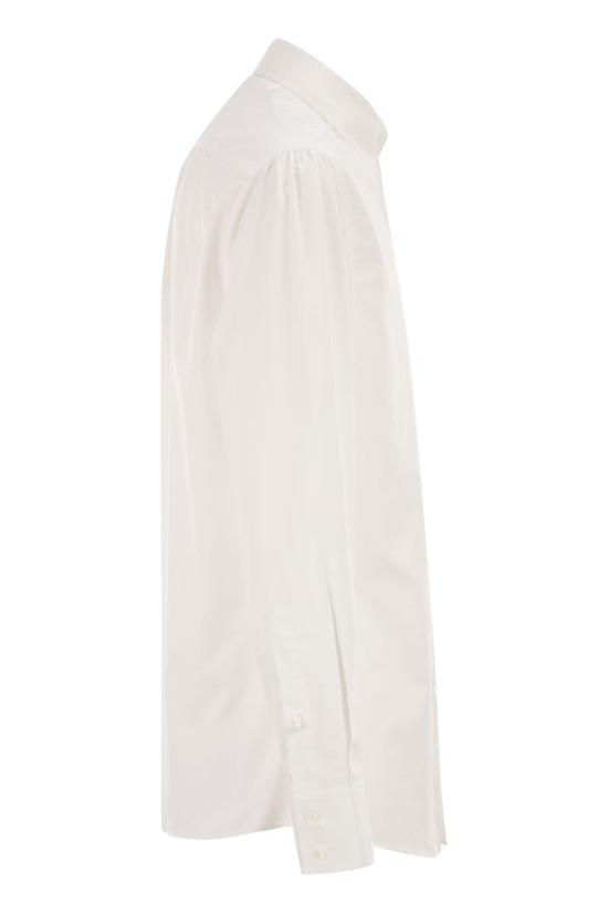 25FW 브루넬로 쿠치넬리 버튼다운 칼라 셔츠 MBUC40038 C159 - BRUNELLO CUCINELLI