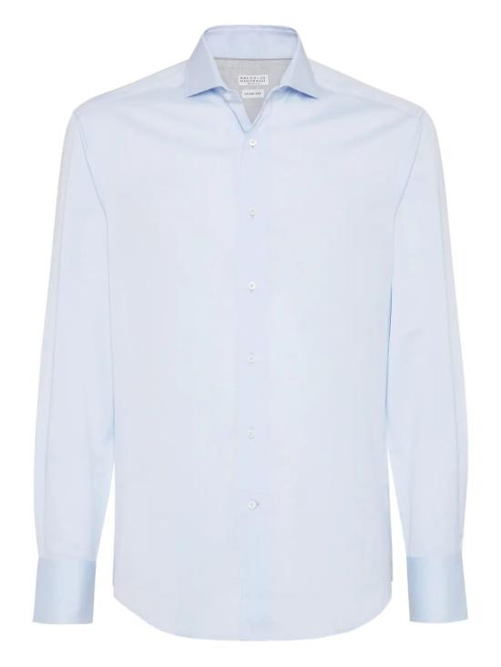 25FW 브루넬로 쿠치넬리 긴팔 셔츠 MBUC41718 C735