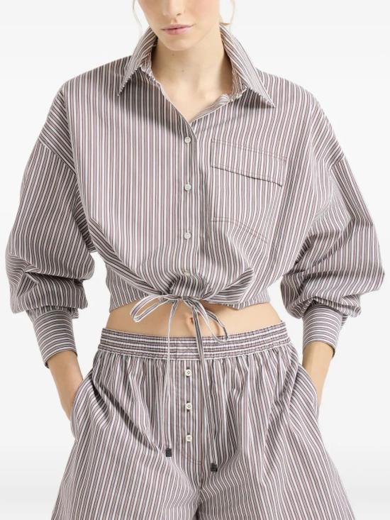 26SS 브루넬로 쿠치넬리 셔츠 MH746NA916 C2052 - BRUNELLO CUCINELLI