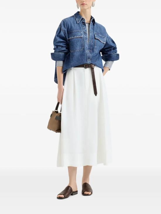 26SS 브루넬로 쿠치넬리 셔츠 MH192RB526 C9031 - BRUNELLO CUCINELLI