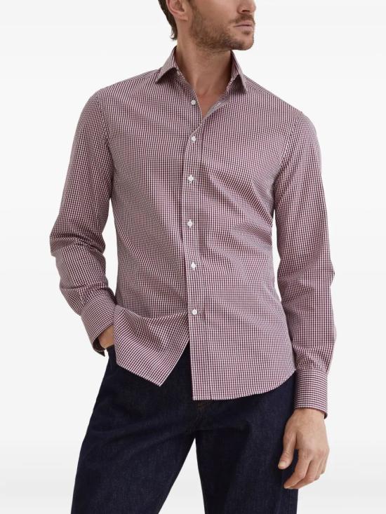 26SS 브루넬로 쿠치넬리 긴팔 셔츠 MY6451718 C038 - BRUNELLO CUCINELLI