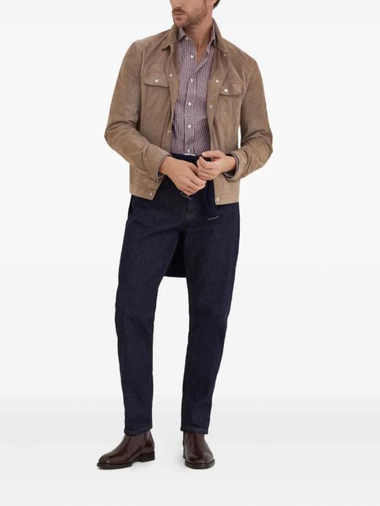 26SS 브루넬로 쿠치넬리 긴팔 셔츠 MY6451718 C038 - BRUNELLO CUCINELLI