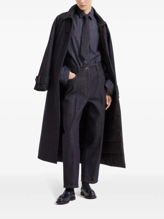 25FW 브루넬로 쿠치넬리 셔츠 MA782ML406 C001 - BRUNELLO CUCINELLI