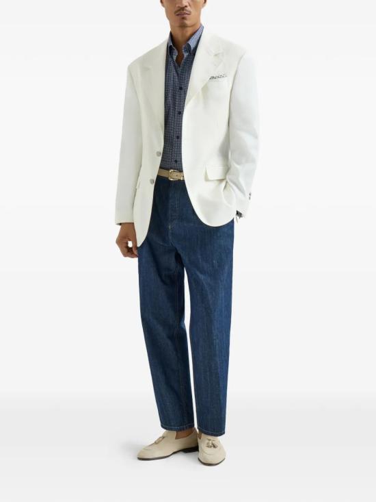 26SS 브루넬로 쿠치넬리 긴팔 셔츠 MA6910038 C003 - BRUNELLO CUCINELLI