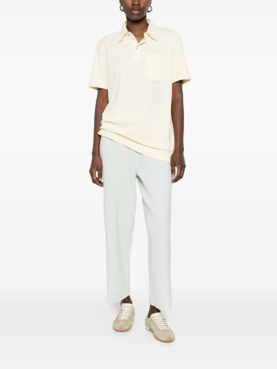 26SS 몽클레어 반팔 티셔츠 L10918A0001189BC7 12U PASTEL YELLOW - MONCLER