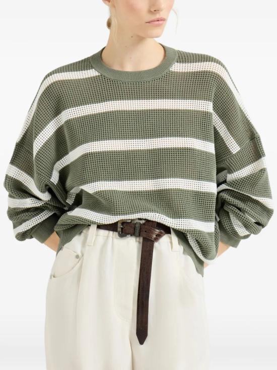 26SS 브루넬로 쿠치넬리 스웨터 M19225700 CXK17 - BRUNELLO CUCINELLI