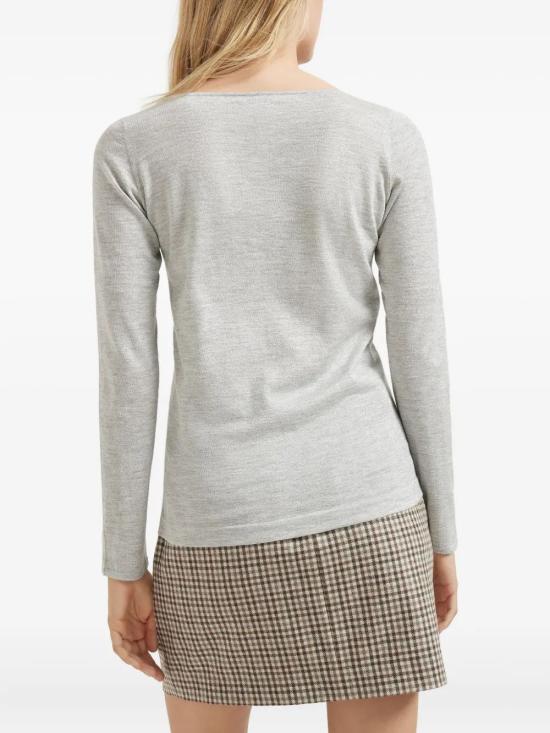 25FW 브루넬로 쿠치넬리 스파클링 캐시미어 실크 스웨터 M41800008 C072 - BRUNELLO CUCINELLI