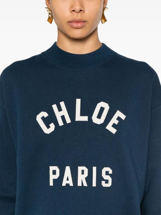 26SS 끌로에 스웨터 CH24AJH12192 4C6 CLASSIC NAVY - CHLOE