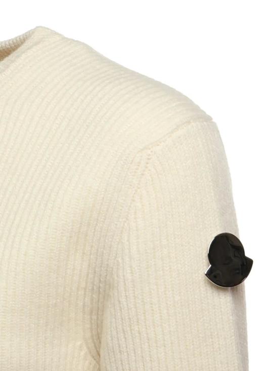 25FW 몽클레어 스웨터 K24059C00005M3328 034 NATURAL - MONCLER