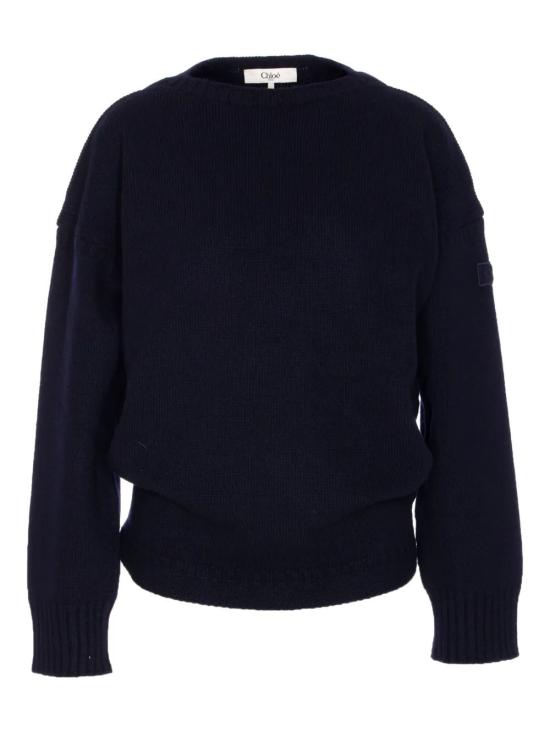 25FW 끌로에 스웨터 CH25AMP48810 4C4 NAVY