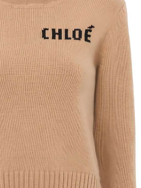 26SS 끌로에 스웨터 CH26SMP28560 218 BLEACHED BROWN - CHLOE