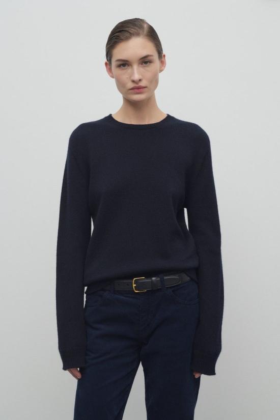 26SS 더로우 스웨터 8829Y772 DRN DARK NAVY - THE ROW