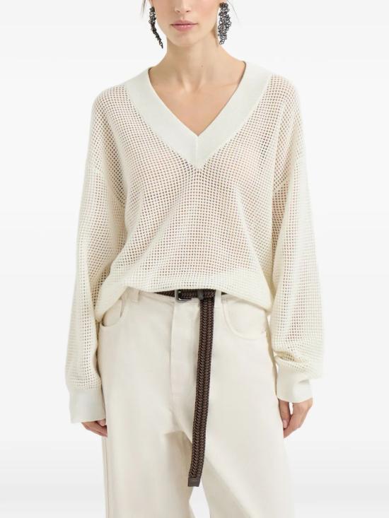 25FW 브루넬로 쿠치넬리 스웨터 M12205102 CO312 - BRUNELLO CUCINELLI