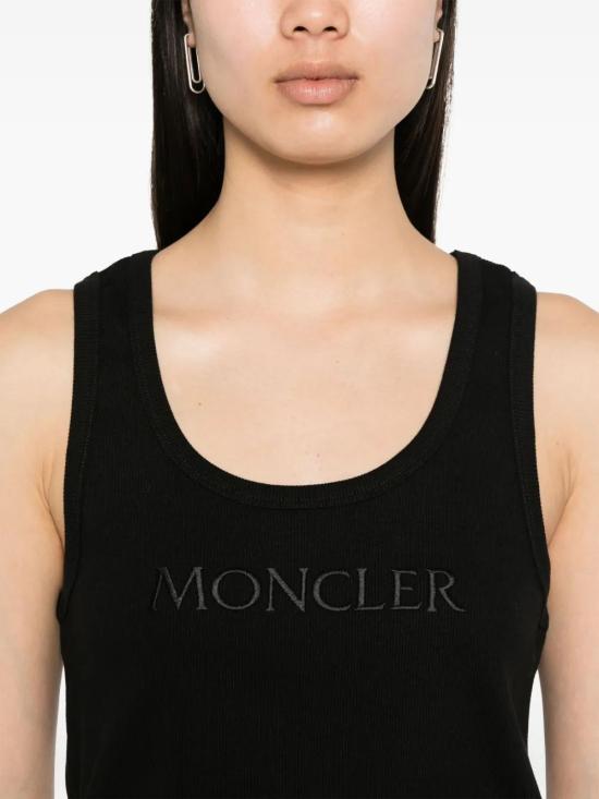 25FW 몽클레어 반팔 티셔츠 J10938P0000689AK6 999 BLACK - MONCLER