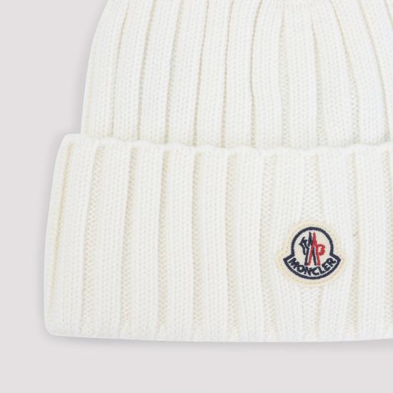 26SS 몽클레어 모자 L10933B00036A9327 030 WHITE - MONCLER