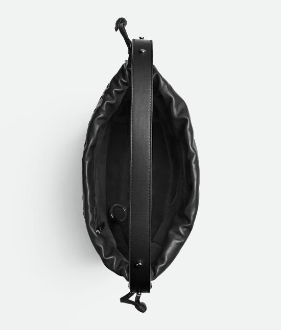 25FW 보테가베네타 인트레치아토 비블리오테카 버킷백 836020V2HL1 8803 BLACKSILVER 8803 BLACK SILVER - BOTTEGA VENETA