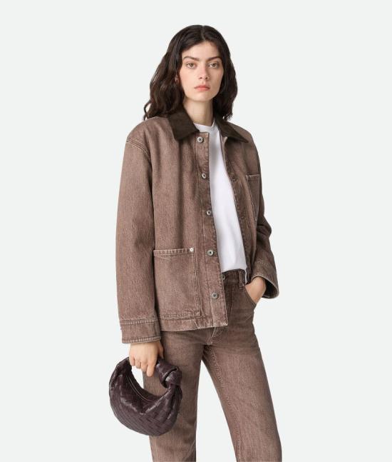 25FW 보테가베네타 토트백 651876VCPP5 2262 DARK BAROLO GOLD - BOTTEGA VENETA