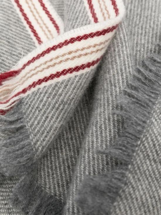 25FW 브루넬로 쿠치넬리 머플러/스카프 MSC667AG CK011 GRGIO ROSSO - BRUNELLO CUCINELLI