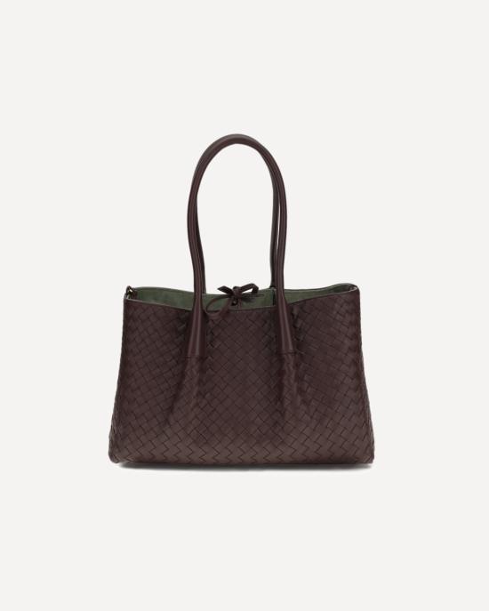 26SS 보테가베네타 피나코테카 숄더백 854371V5AG1 2203 DARK BAROLOPICKMB 2203 DARK BAROLO PICK MB