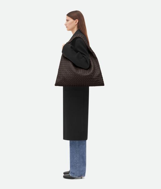 26SS 보테가베네타 라지 홉 백 763970V3IV1 2190 FONDANT M BRASS - BOTTEGA VENETA