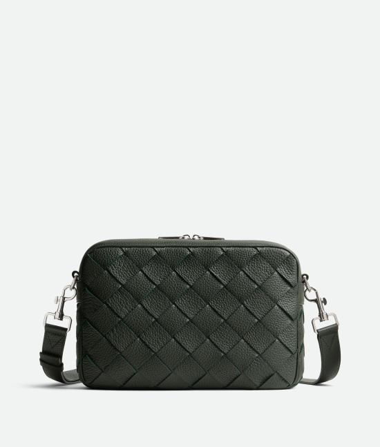 25SS 보테가베네타 크로스백 755925V4G31 3009 DARK GREENSILVER 3009 DARK GREEN SILVER