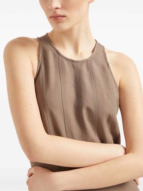 25SS 브루넬로 쿠치넬리 미디 원피스 MH126A5171 C2925 - BRUNELLO CUCINELLI