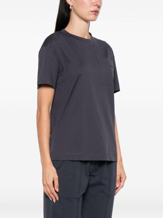 25FW 브루넬로 쿠치넬리 반팔 티셔츠 MPT81EC710 C7186 - BRUNELLO CUCINELLI