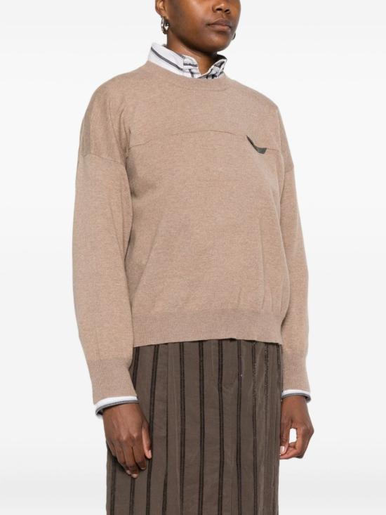 25FW 브루넬로 쿠치넬리 스웨터 M12212600P C4186 - BRUNELLO CUCINELLI