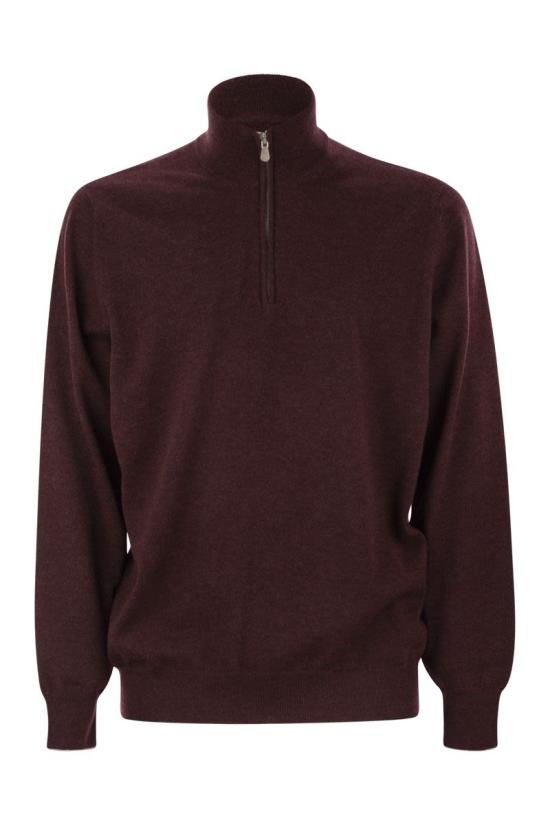 25FW 브루넬로 쿠치넬리 캐시미어 집업 니트 M2200124 CEG54