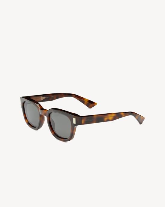 25FW 생로랑 선글라스 843162Y9956 2300 HAVANNA HAVANNA GREY - SAINT LAURENT