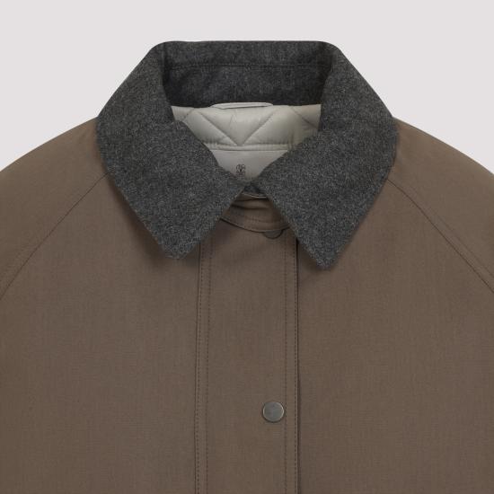 25FW 브루넬로 쿠치넬리 테크노 코튼 자켓 MM5397907P C7539 - BRUNELLO CUCINELLI