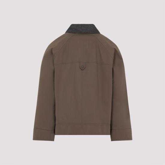 25FW 브루넬로 쿠치넬리 테크노 코튼 자켓 MM5397907P C7539 - BRUNELLO CUCINELLI