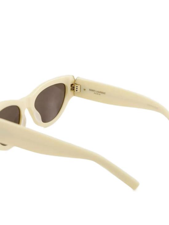 25FW 생로랑 선글라스 671762Y9956 9204 IVORY IVORY BLACK - SAINT LAURENT