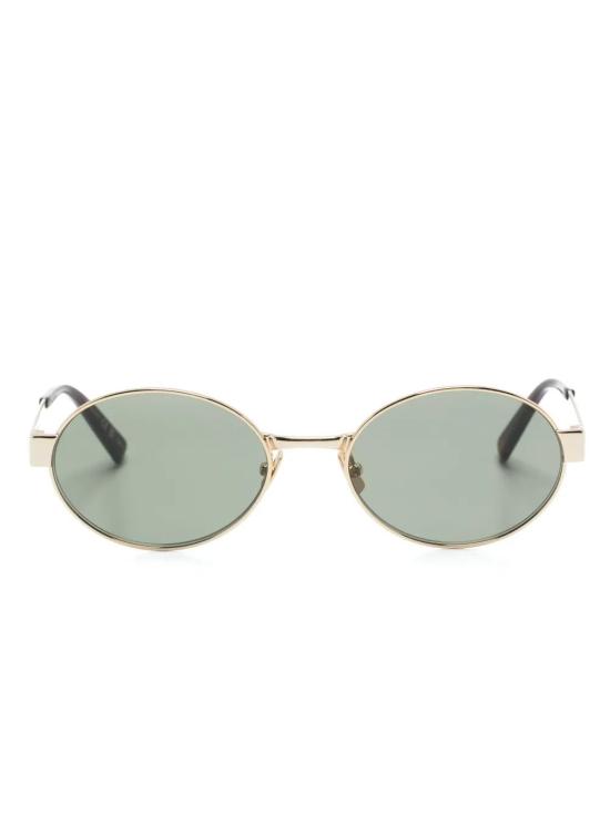 25FW 생로랑 선글라스 779851Y9902 8002 GOLDGOLDGREEN 8002 GOLD GOLD GREEN