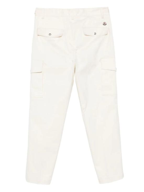 25FW 몽클레어 스트레이트 팬츠 K20912A00026598R1 041 CREAM - MONCLER