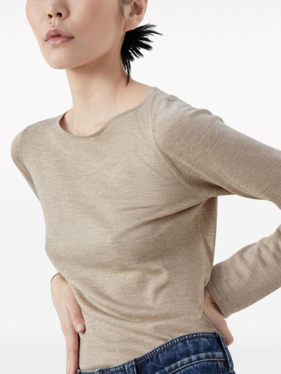 25FW 브루넬로 쿠치넬리 스파클링 캐시미어 실크 스웨터 M41800008 C067 - BRUNELLO CUCINELLI