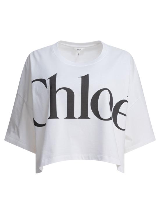26SS 끌로에 반팔 티셔츠 CH24AJH09183 101 WHITE
