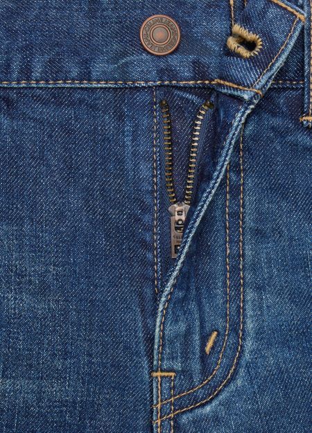  셀린느 스트레이트 팬츠 2N962067S 07DU DARK UNION WASH - CELINE