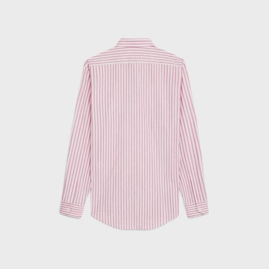  셀린느 긴팔 셔츠 2C9830988 CBC0 WHITERASPBERRY CBC0 WHITE RASPBERRY - CELINE