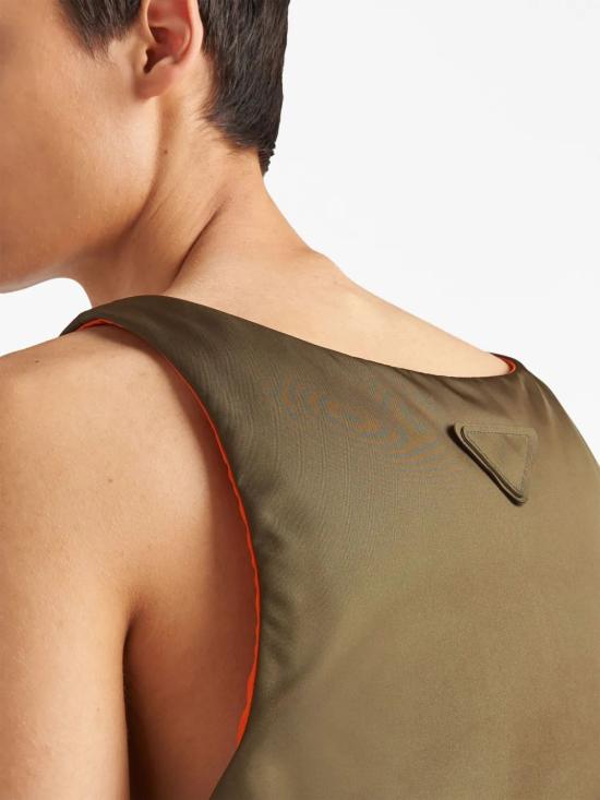  프라다 민소매 티셔츠 SGC386S2321WQ8 F0ARF MILITARE - PRADA