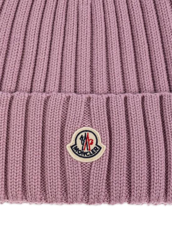 25FW 몽클레어 비니 울 모자 K20933B00036A9327 517 MEDIUM PINK - MONCLER