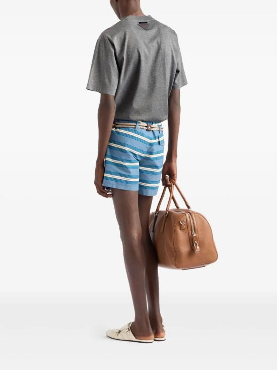 25FW 프라다 반팔 티셔츠 UJN921SWM311CD F0480 ARDESIA - PRADA