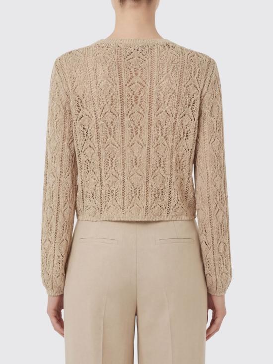 26SS 세미쿠튀르 스웨터 Y6SE10 V62 Coffee - SEMI-COUTURE