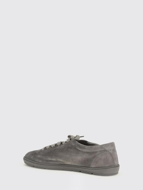 26SS 브루넬로 쿠치넬리 라이트 웨이트 스웨이드 스니커즈 MZUCAHN345 C8867 Grey - BRUNELLO CUCINELLI