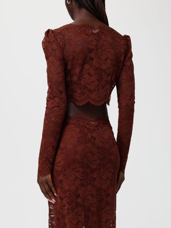 26SS 파코라반 블라우스 25HJTO845PA0170 P237 Brown - PACO RABANNE